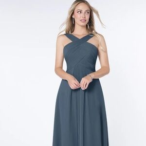 Azazie Kaleigh A Line Chiffon Dress